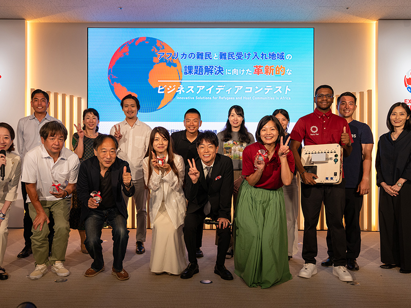 JICA主催「アフリカ難民課題解決ビジネスアイディアコンテスト」本選にて入選しました! JICA主催「アフリカ難民課題解決ビジネスアイディアコンテスト」本選にて入選しました!