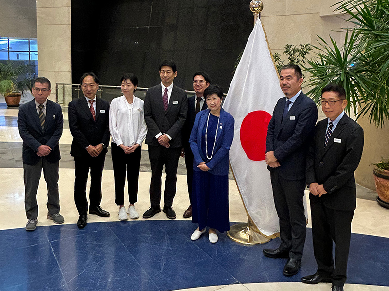 東京都「グローバルサウスのGX促進プロジェクト」採択に伴う中東スタディツアーに弊社代表・東が参加しました